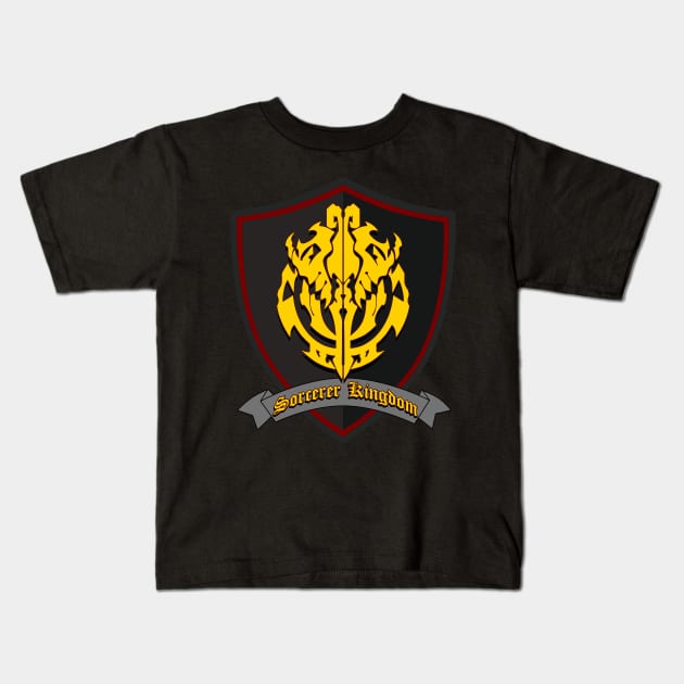 Overlord Sorcerer Kingdom Kids T-Shirt by MigiDesu